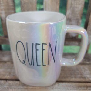 Rae Dunn Iridescent Queen Mug